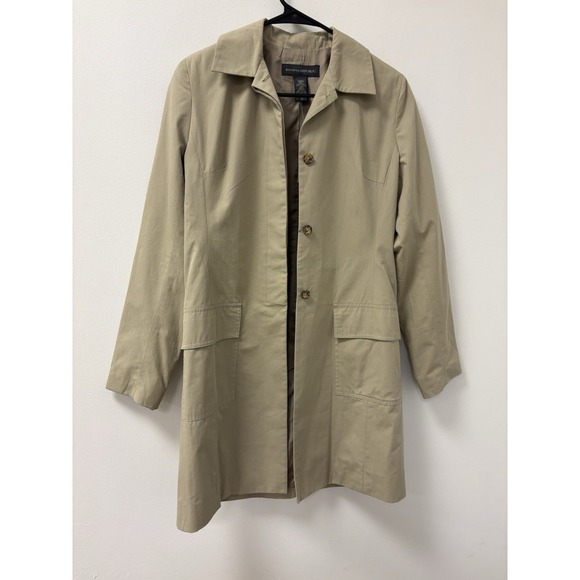 Banana Republic Jackets & Blazers - NWT Banana Republic Lightweight Khaki Trench Coat Sz XS Fits A Small